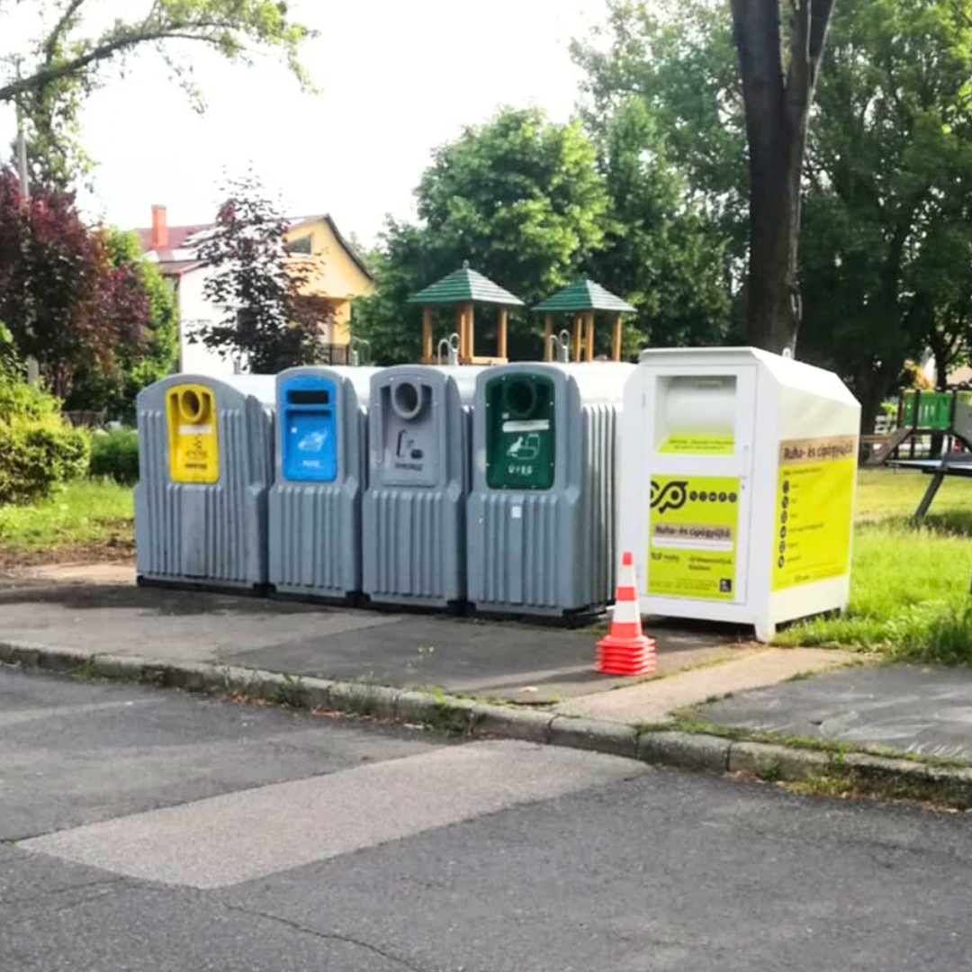 Cuha utcai szelektív sziget